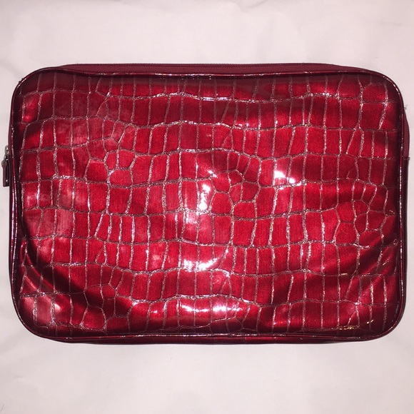 Padded laptop case bag, red - Picture 2 of 6